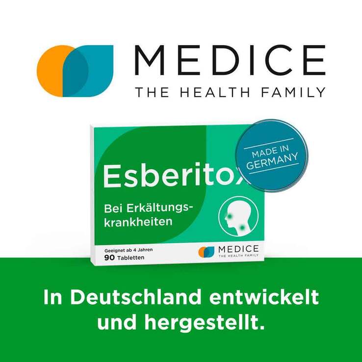 Esberitox® Tabletten bei Erkältungskrankheiten, 90 St