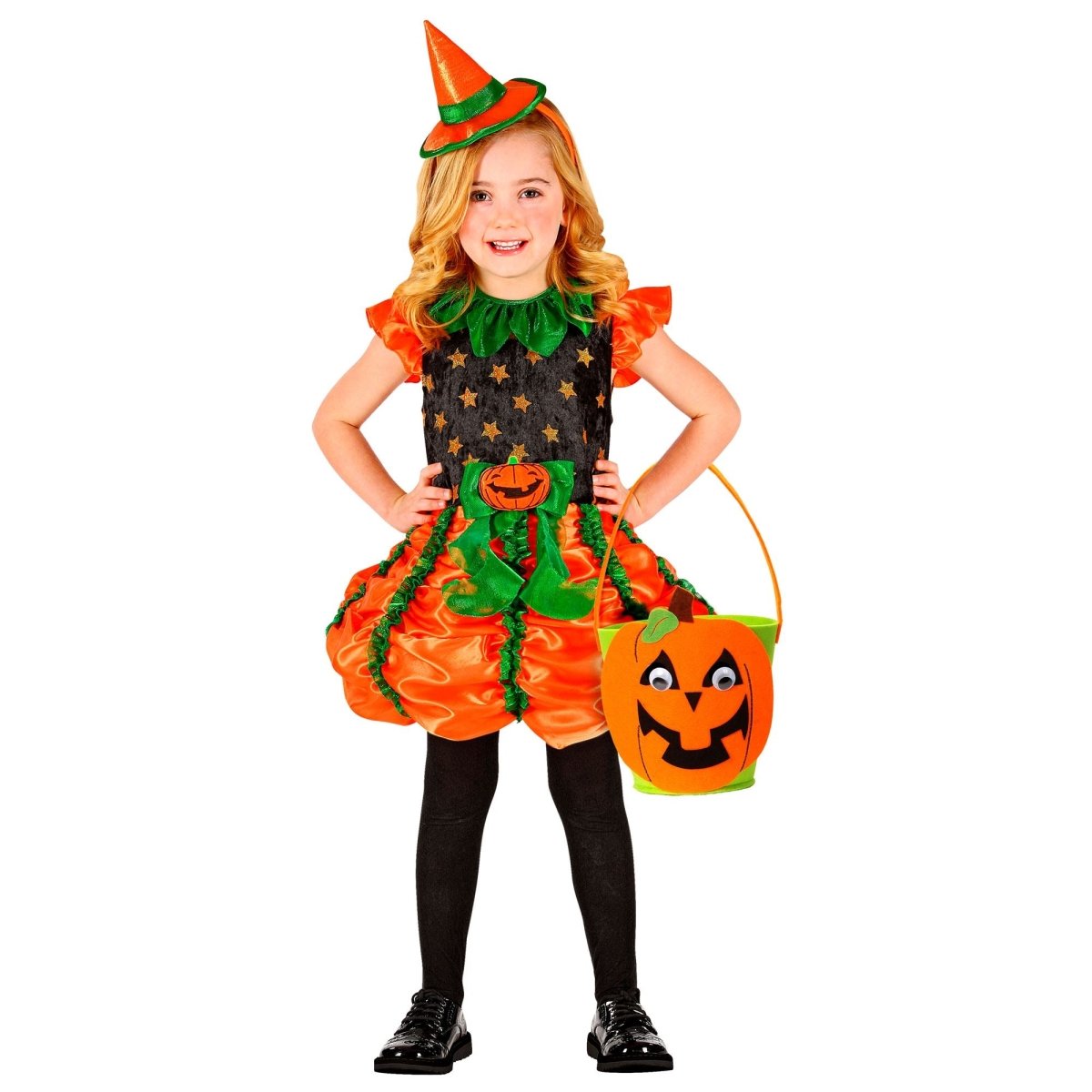 Halloween Tas Pompoen Stof