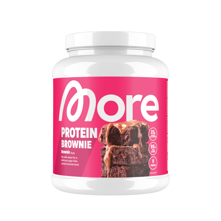 More Protein Brownie Brownie Style