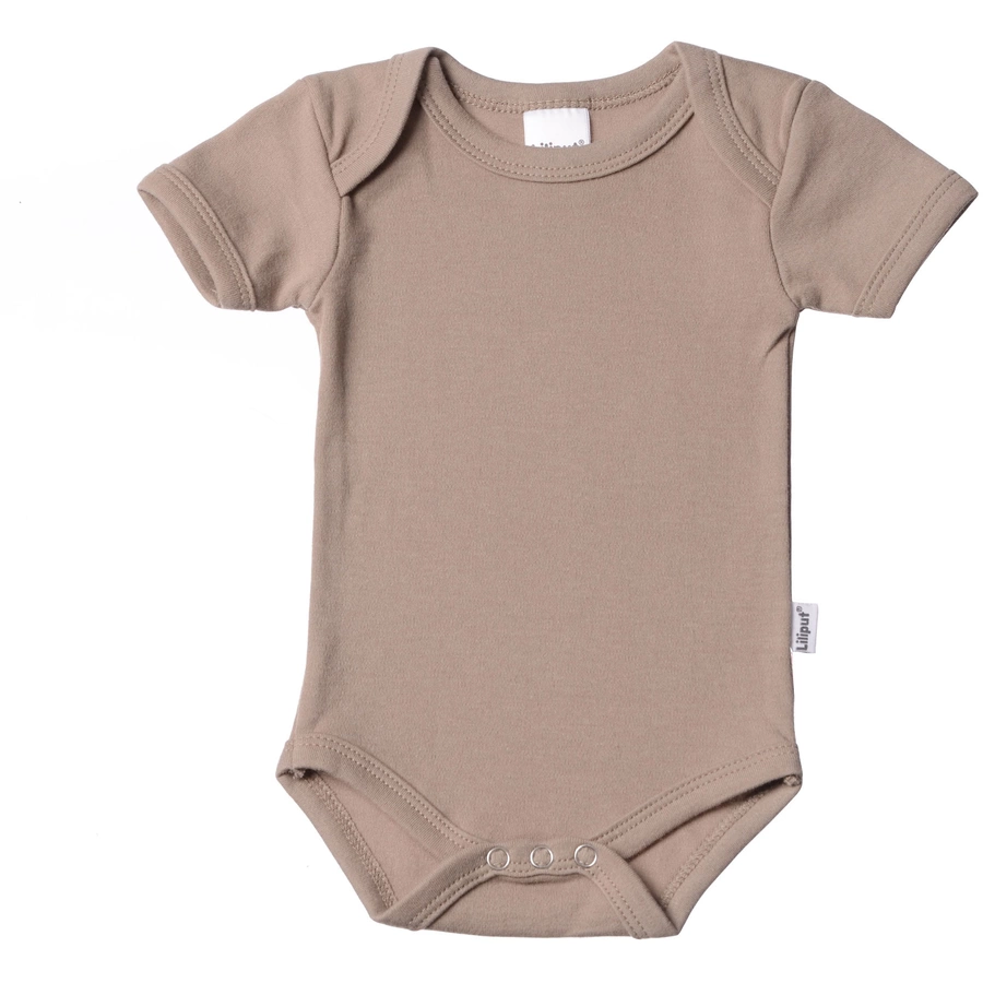 Liliput 3er-Pack Amineckbody coffee, grau gestr, pink