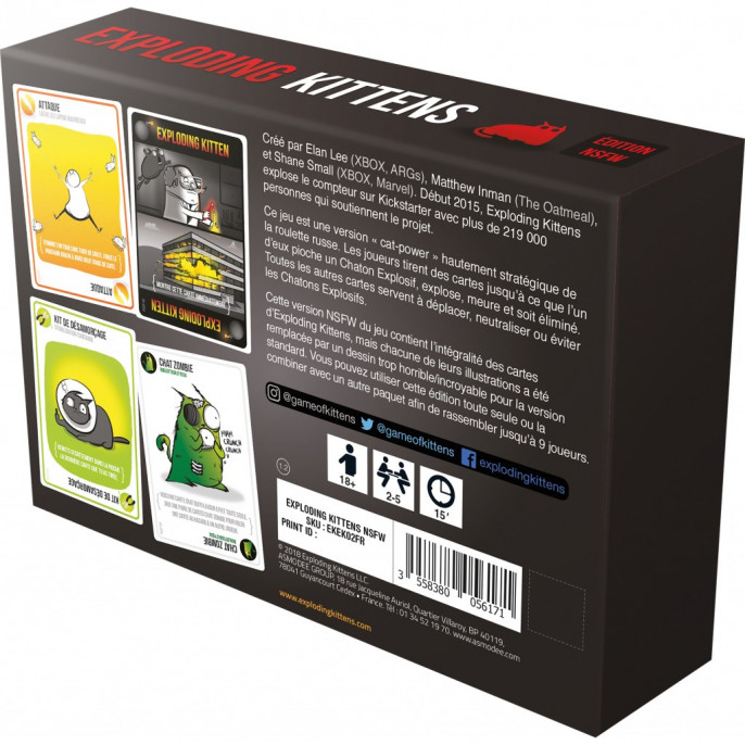 Exploding Kittens : Version NSFW