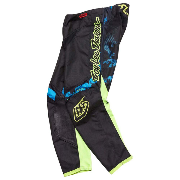 Troy Lee Designs - Pantalon GP Astro Noir / Jaune fluo / Bleu