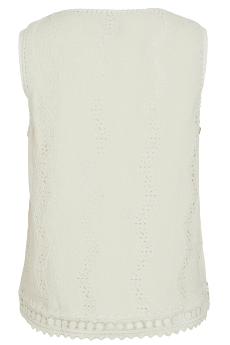 Vila ecru dames top