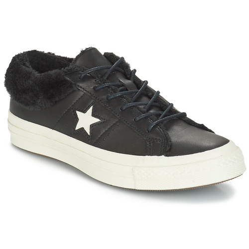 Converse - ONE STAR LEATHER OX - Noir