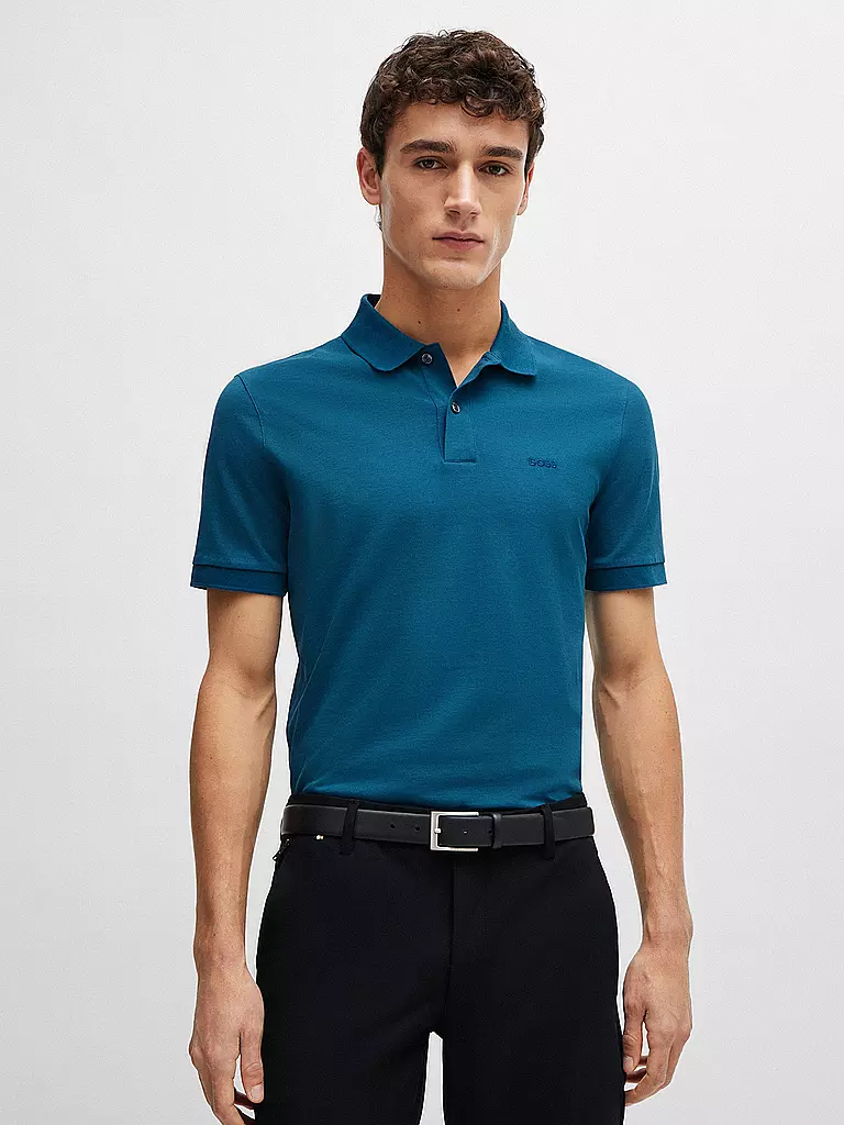 BOSS Poloshirt Regular Fit PALLAS petrol