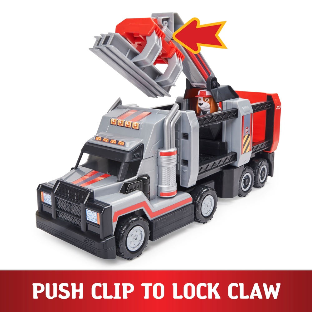 PAW Patrol Big Truck Pups – Al's Deluxe Big Rig Spielzeug-LKW mit beweglicher Steuereinheit