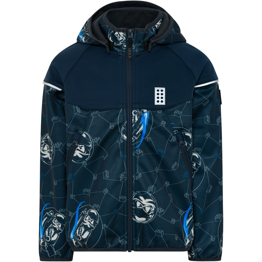 LEGO® WEAR SOFTSHELL JACKE LWSTORM 602 dunkelblau