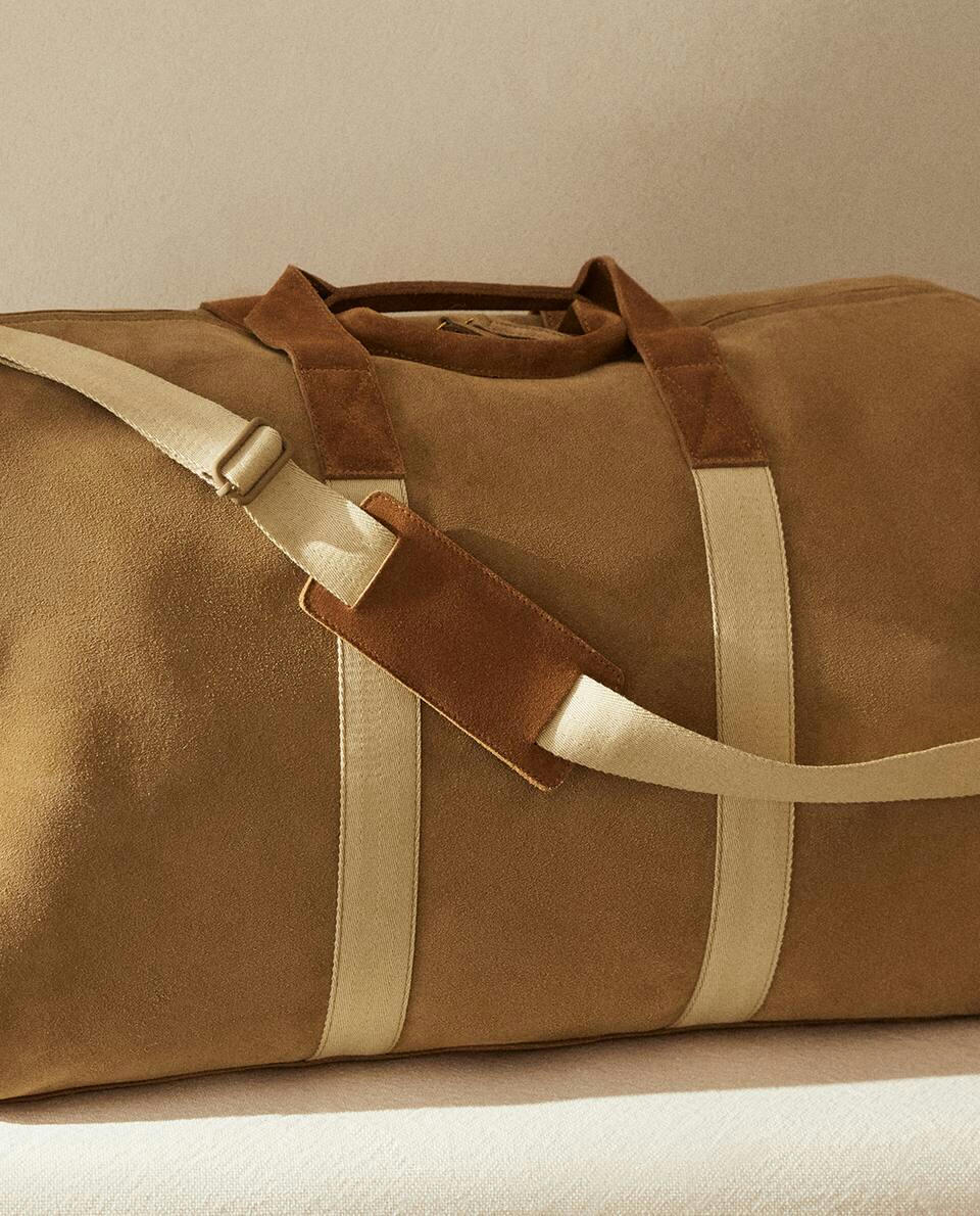 BOLSA DE VIAGEM DE COURO