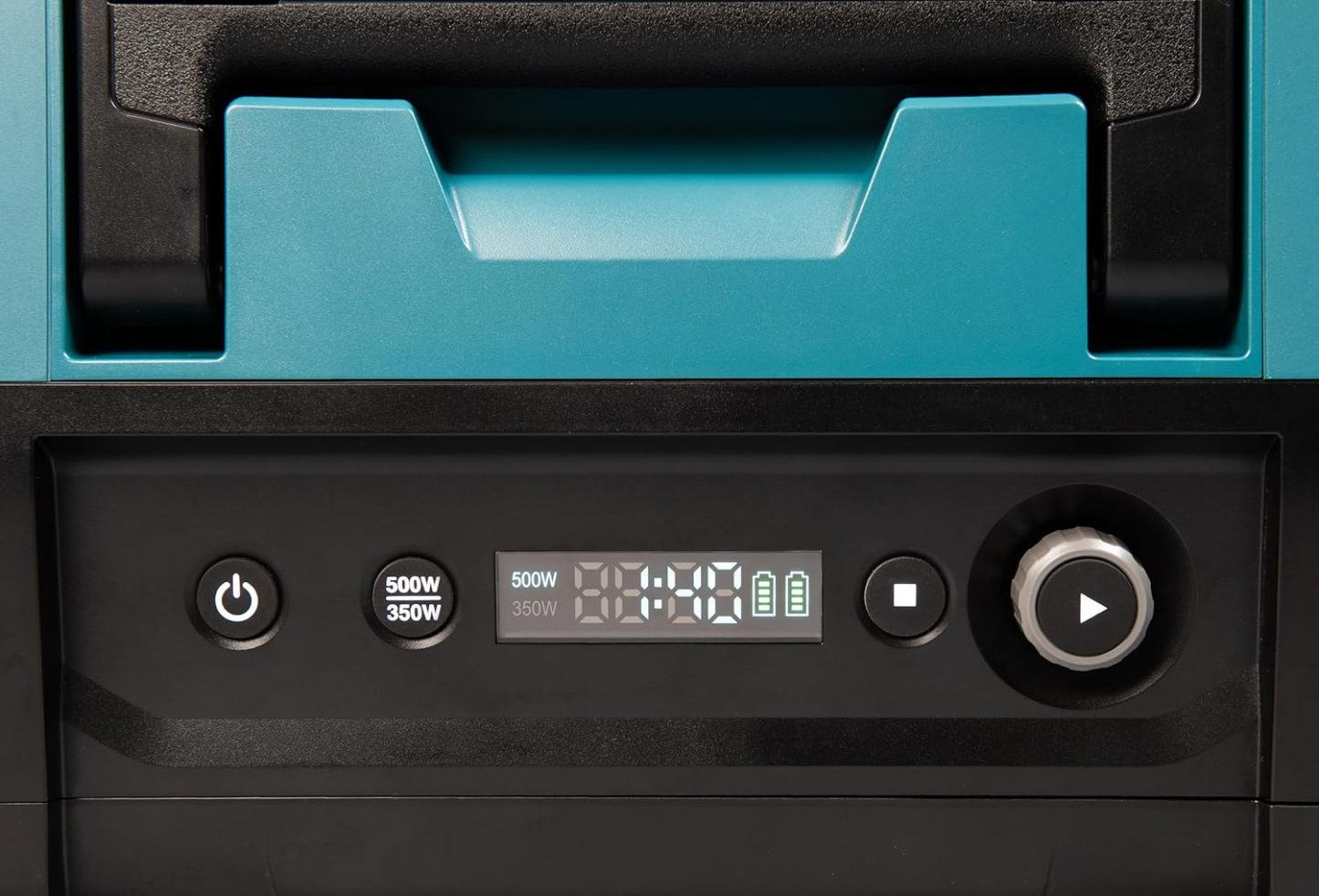 Makita MW001GZ Akku-Mikrowelle 40V max. 350/500 W, 8 l (ohne Akku, ohne Ladegerät)