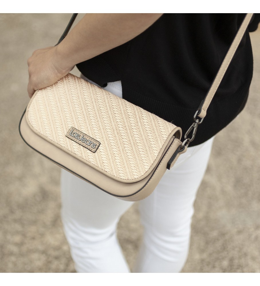 Lois Bolso Bandolera 313385 bege -24x13,5x5cm-
