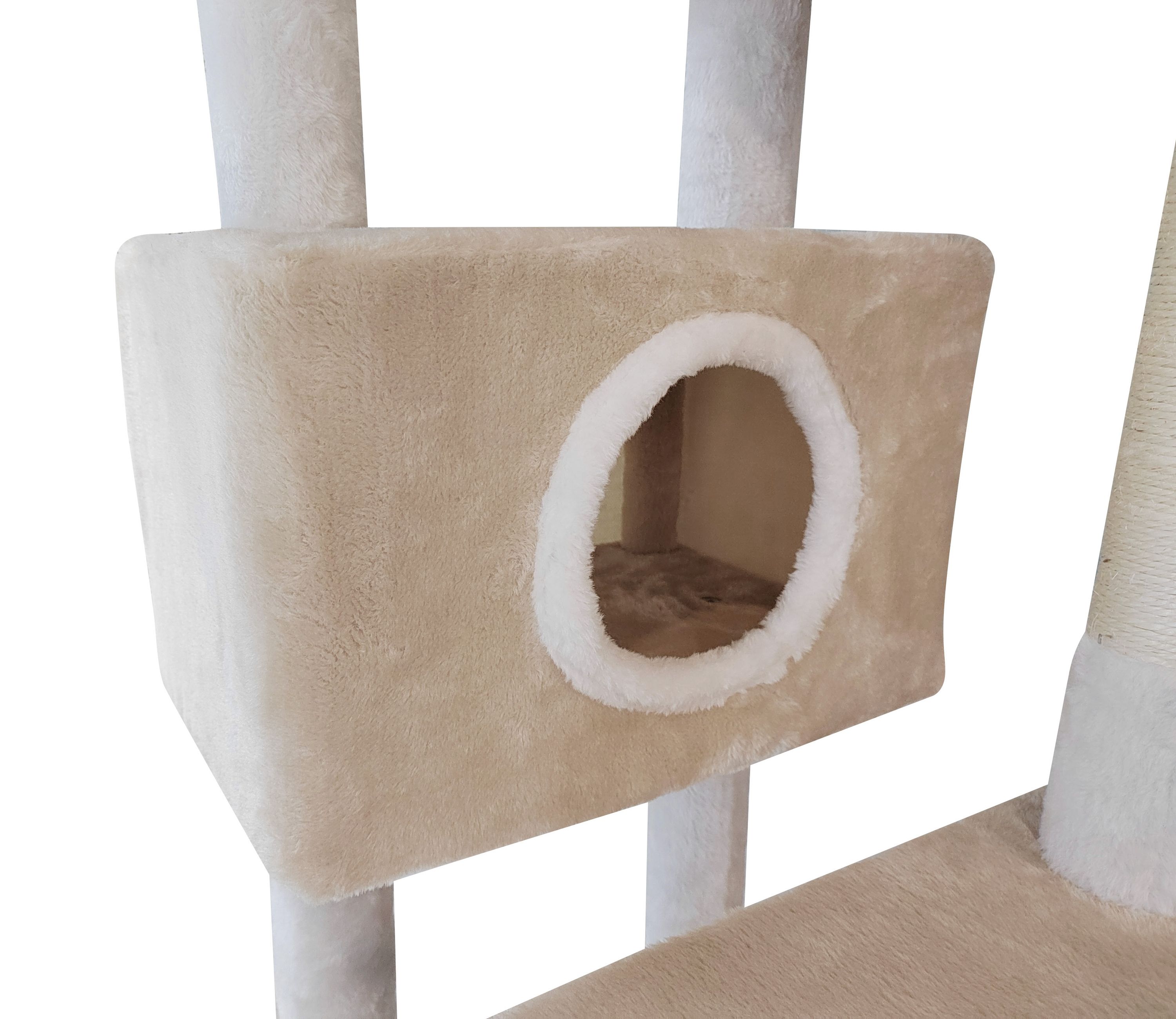 Katzenbaum CLYDE 90 cm beige