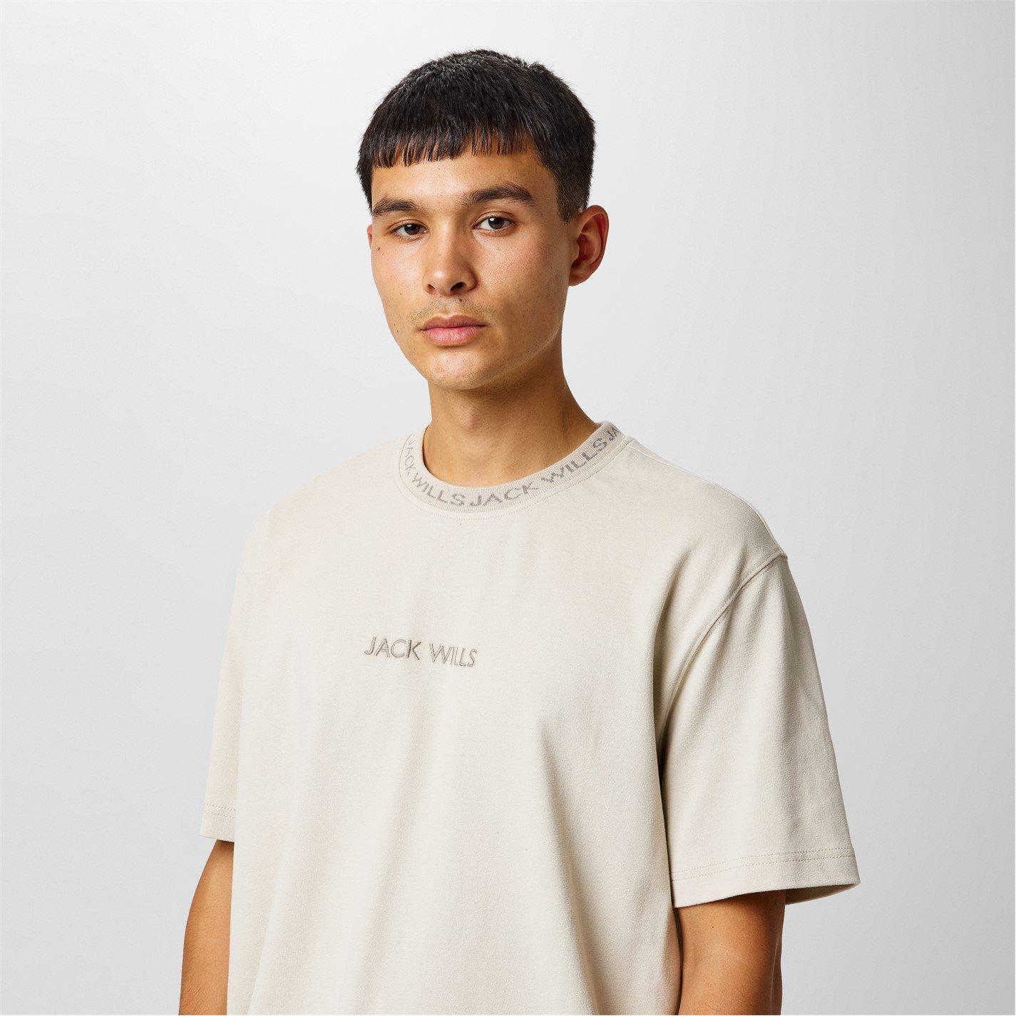 Jack Wills JW Jacquard T Shirt
