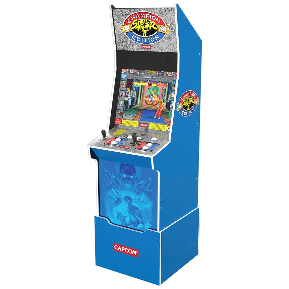 Arcade1Up Street Fighter 2 Capcom Legacy Championship Edition Automat (12 Spiele)