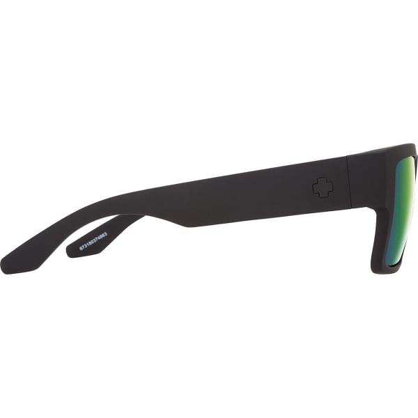Lunette vélo SPY CYRUS MATTE BLACK HD PLUS BRONZE POLAR WITH GREEN SPECTRA
