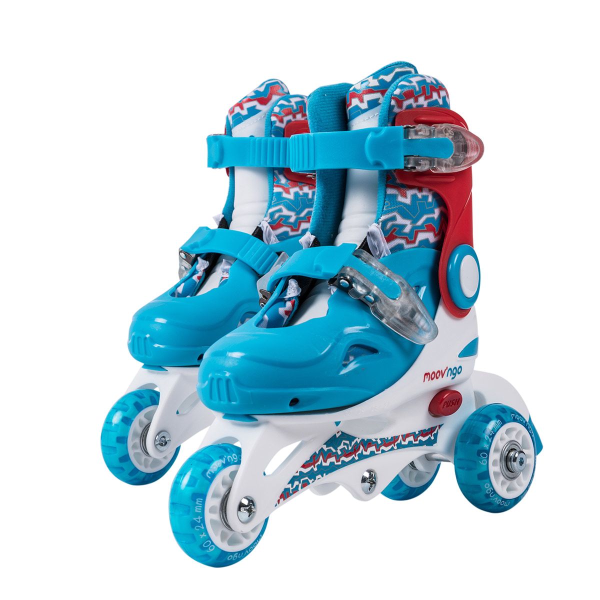 Rollers bleus BB ride 3 roues - taille 27/30