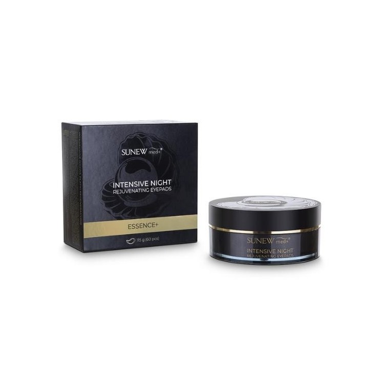 Sunew Med+ Essence + zwart Regeneratieve nacht oogpads 60 stuks