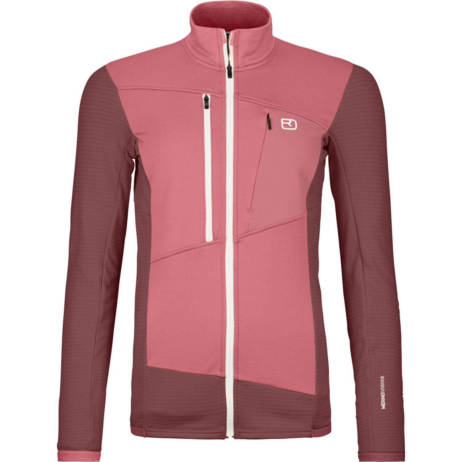 OrtovoxFleece Grid Jacket W