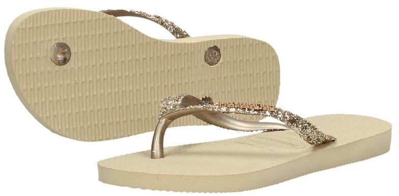 Havaianas Slim Glitter beige
