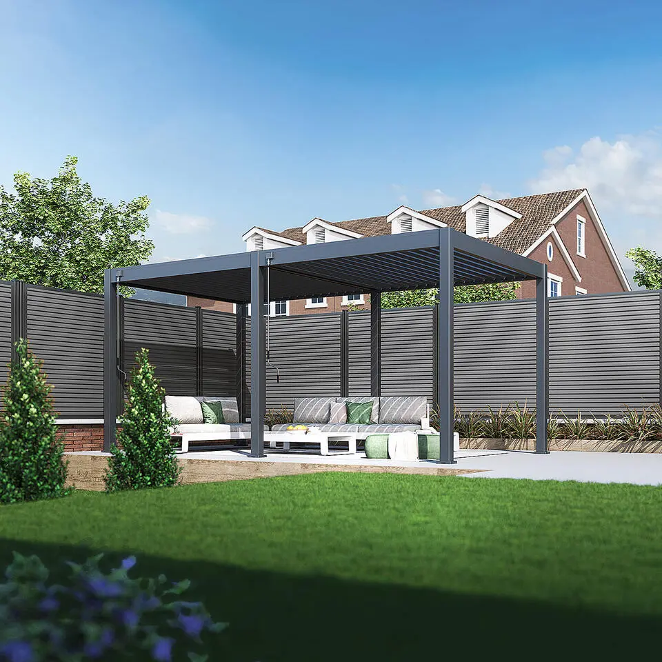 Orion Comfort terrasoverkapping 300 x 530 cm antraciet