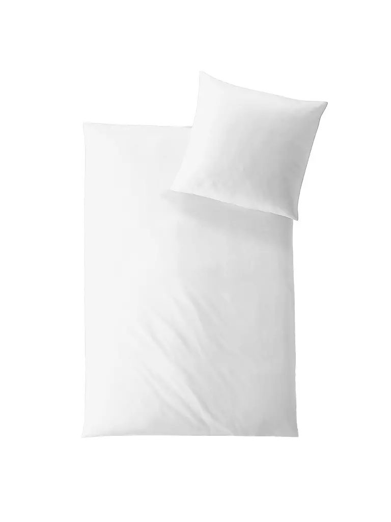 HEFEL Tencel Bettwäsche Uni 70x90cm/140x200cm Elfenbein creme