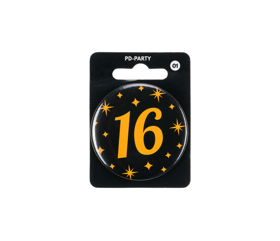 16 Jaar Button