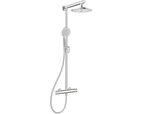 AVITAL douchekolom incl. thermostaat TOPINO chroom glanzend