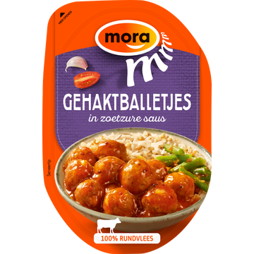 Mora Gehaktballetjes in Zoetzure Saus 160 g