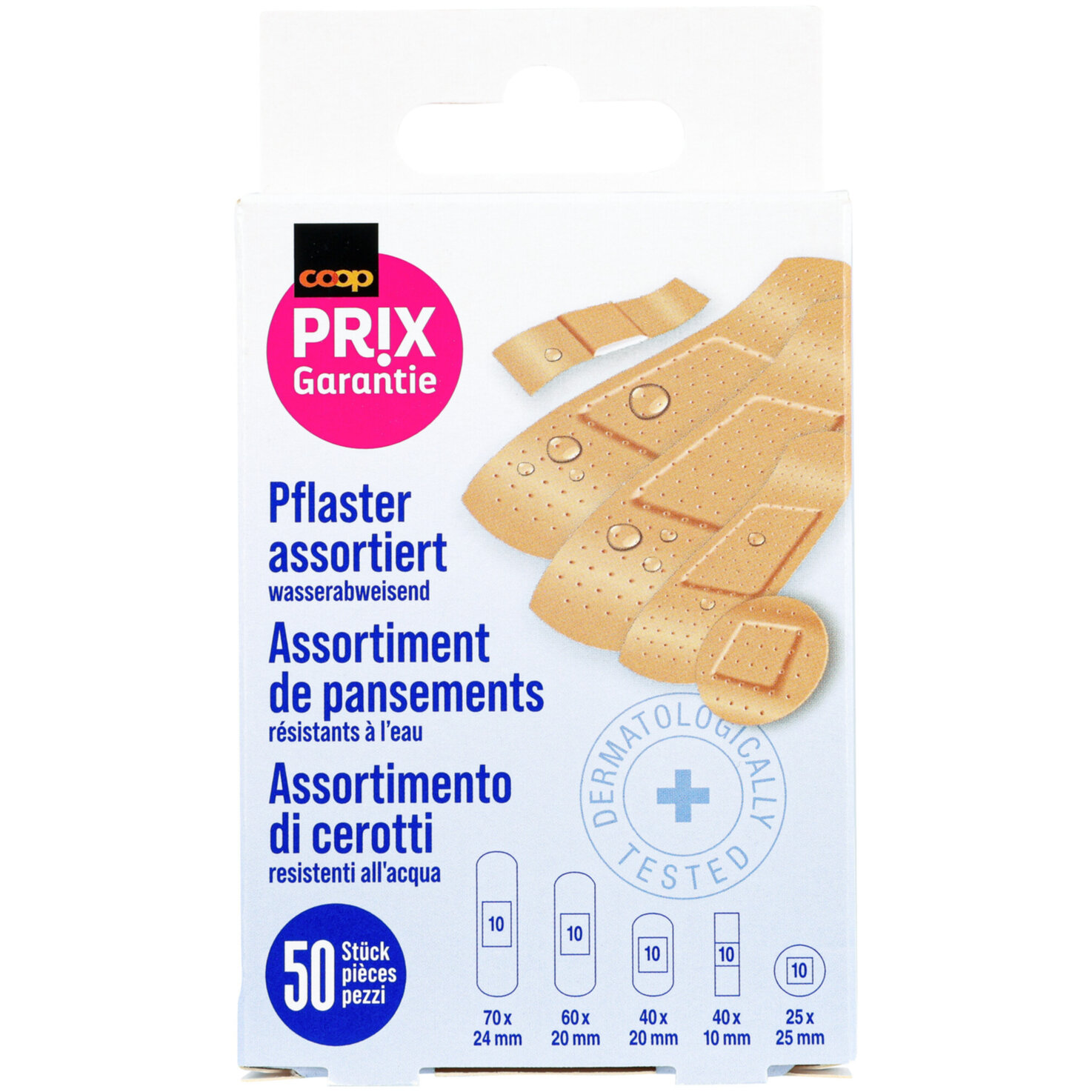 Prix Garantie Pflastermix 50 Stück