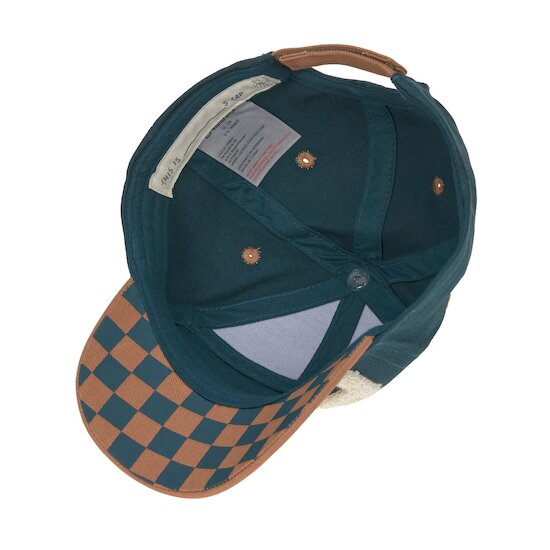 Casquette visière courbée   Run, marron bleu        48 cm   de               Lässig