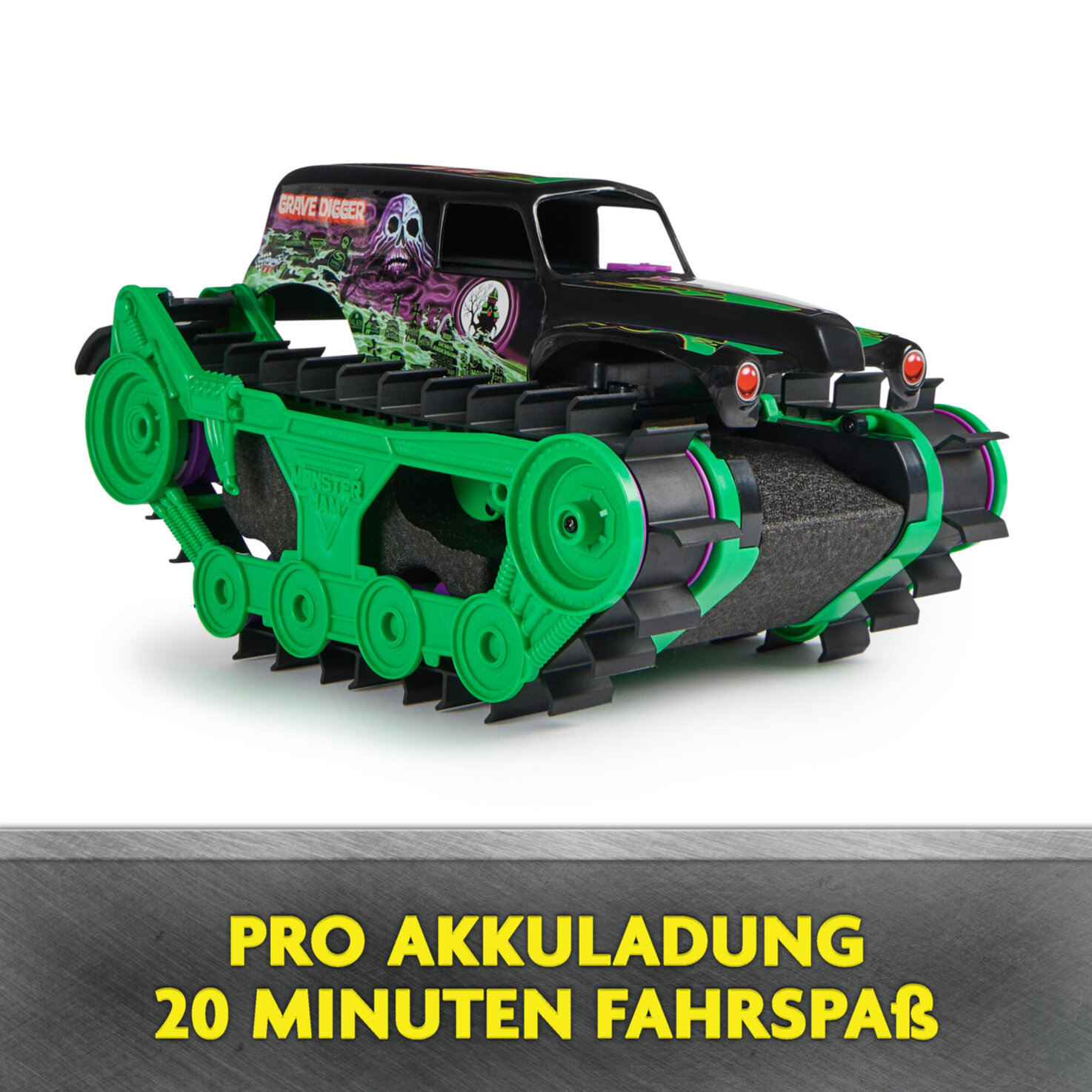 Spinmaster MonsterJam Grave Digger Trax