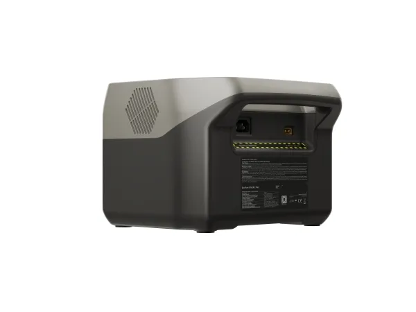 EcoFlow RIVER 2 Max - Transportabel strømstation - AC 220-240/ DC 11-50/12/24 V - 1000 Watt - litiumjernfosfat - 512 Wh - Wi-Fi, Bluetooth - output-stikforbindelser: 9 - Europa