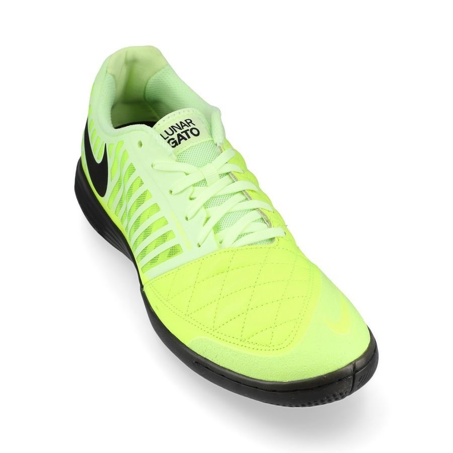 Nike Lunargato II IC Small Sided - Noir/Jaune Fluo