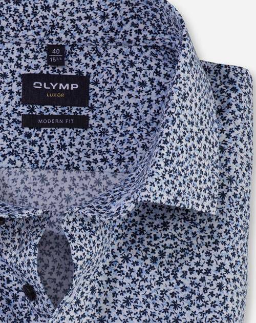 OLYMP| Herren Hemd OLYMP LUXOR Modern Fit Langarm