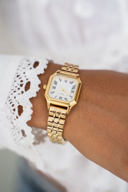Vintage horloge met schakelband