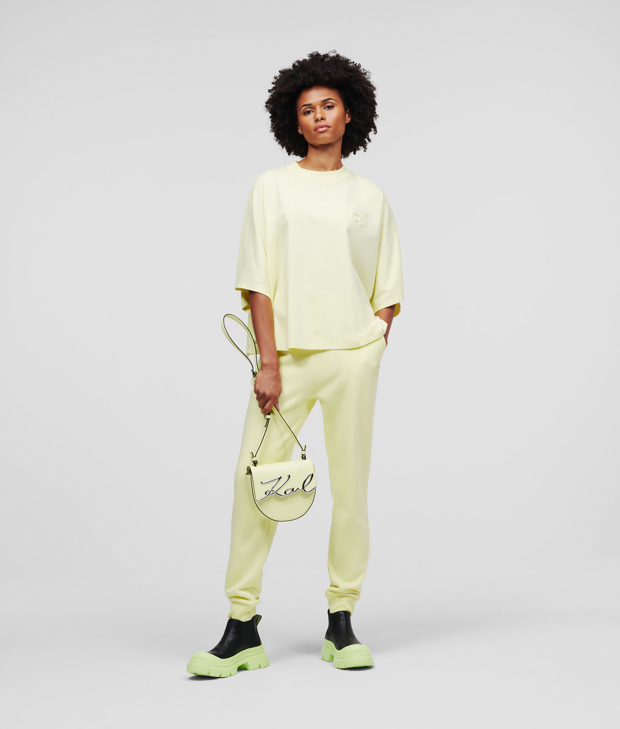 T-SHIRT BOXY KARL IKONIK