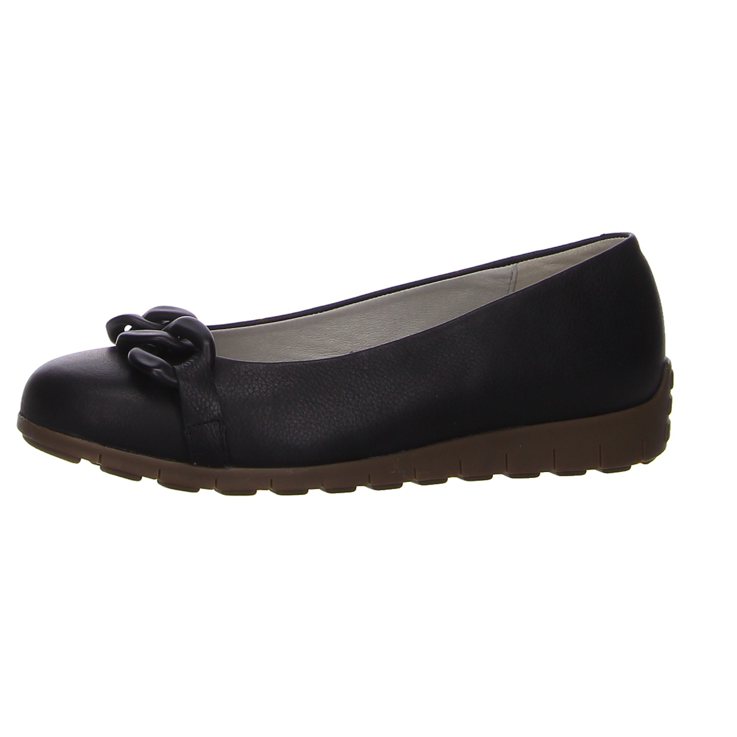 Waldläufer Ballerina schwarz schwarz