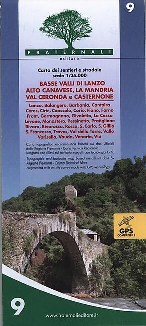 FRATERNALI - 9 BASSE VALLI DI LANZO ECHELLE 1 25 000