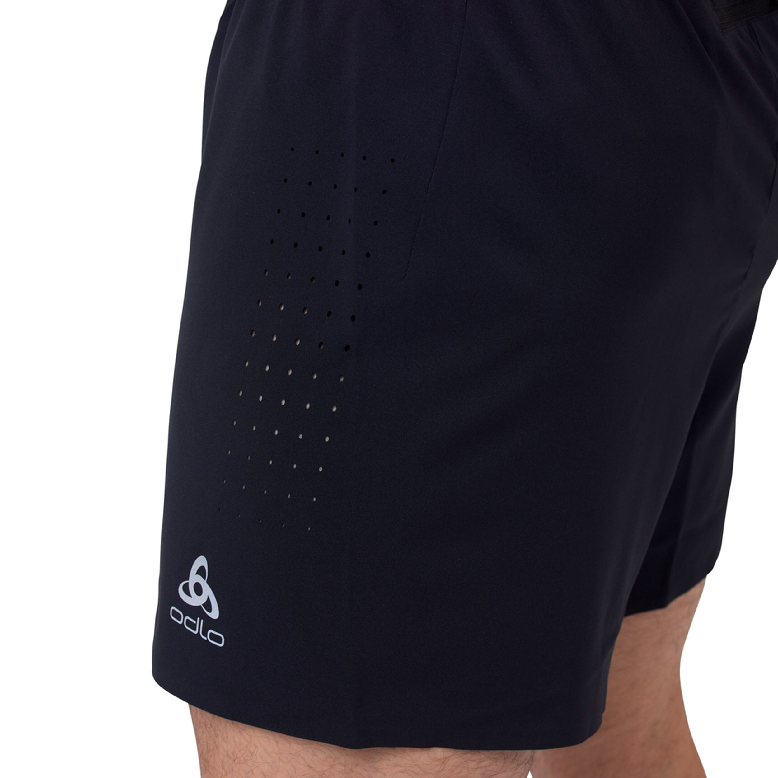 Odlo 5in Shorts Hommes - Noir