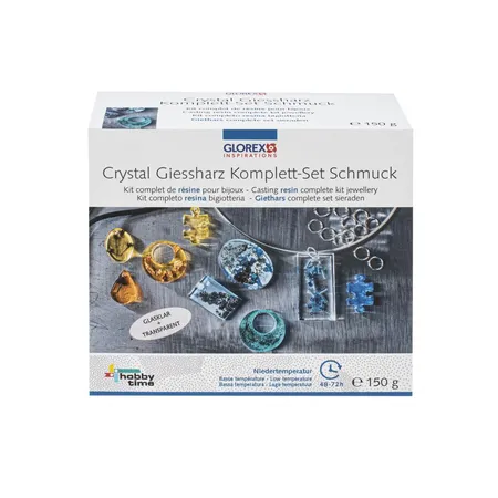 Glorex Crystal Giessharz Starterset Niedertemperatur