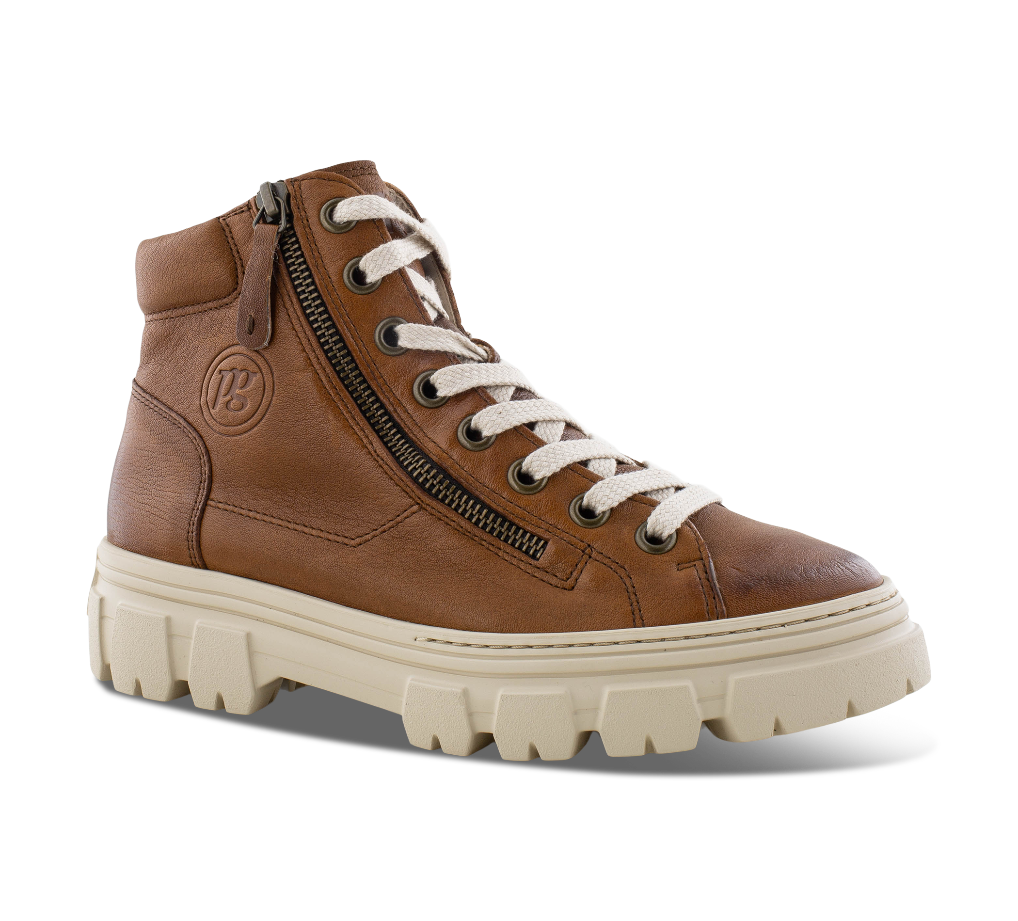 Paul Green 5210 - Schnürstiefel braun
