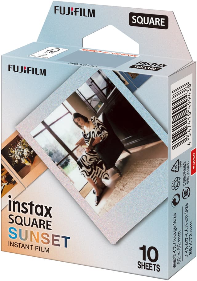 Fujifilm Instax Square Sunset instant-film (10-pk)