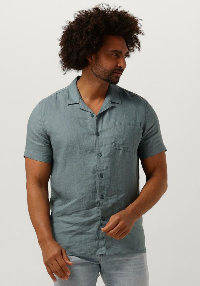 DSTREZZED groene dstrezzed casual overhemd ds_colter resort shirt