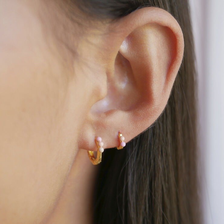 ENAMEL Copenhagen Hoops, Paula 6 mm Tropical