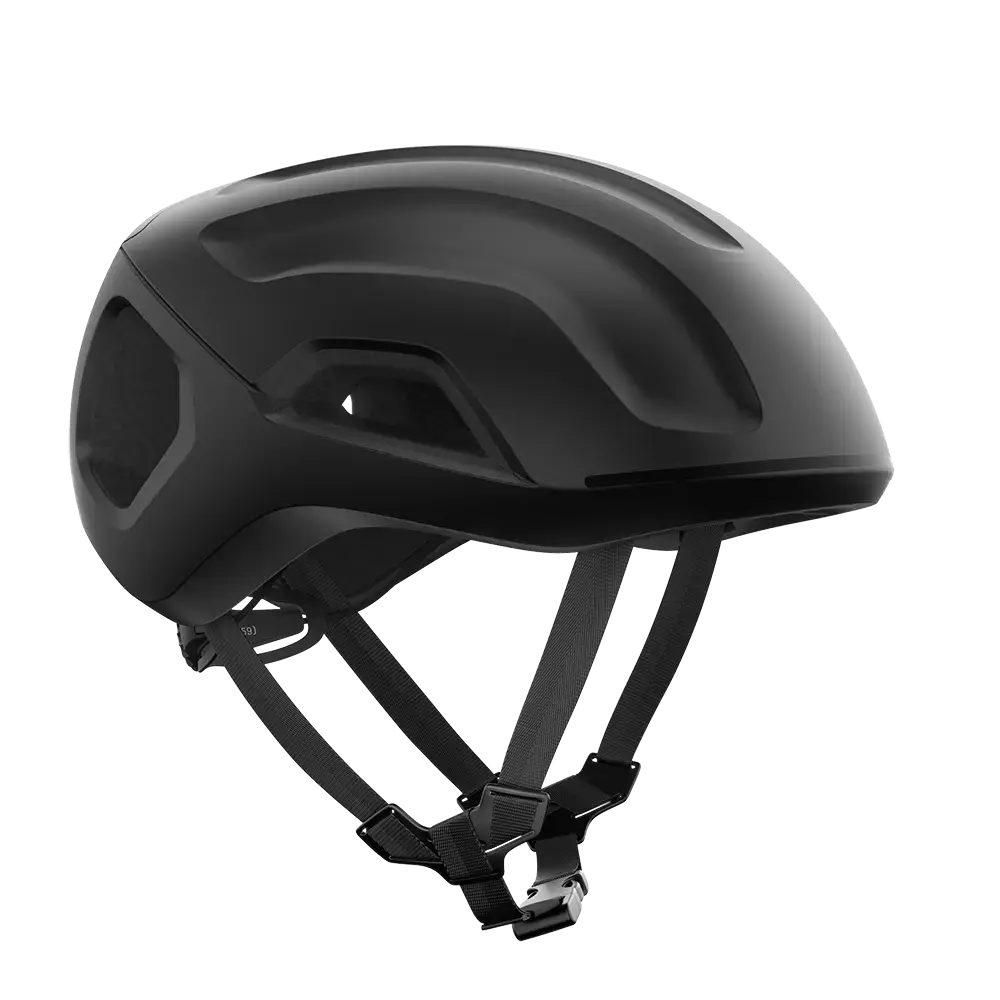 POC Ventral Tempus MIPS Race Fietshelm Zwart