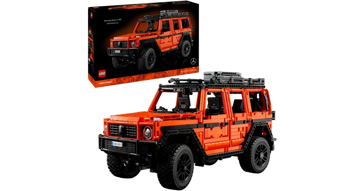 LEGOTechnic - Mercedes-Benz G 500 PROFESSIONAL Line Constructiespeelgoed  (42177)