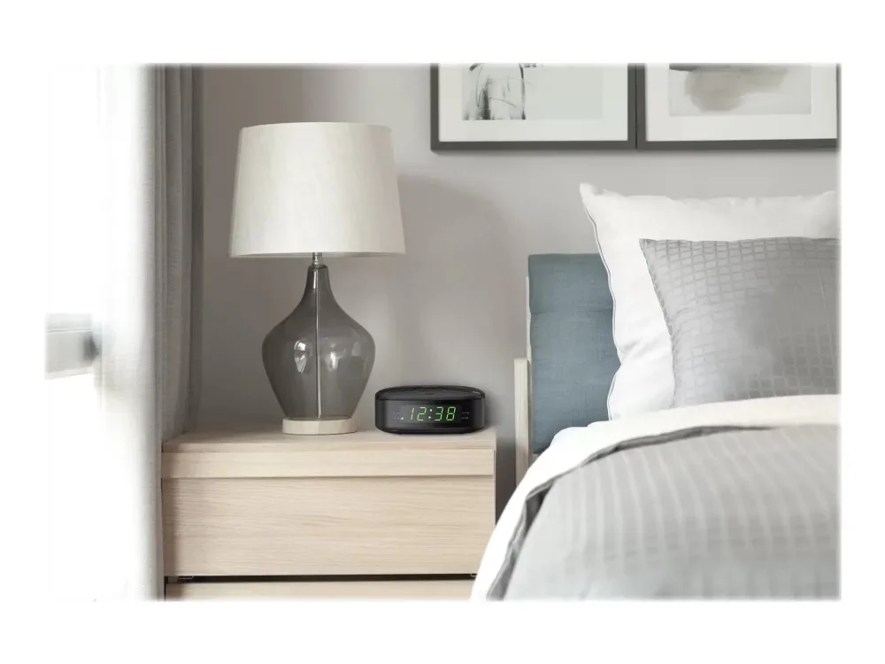 Philips - Radio Alarm Clock FM Digital TAR3205/12 – Sort