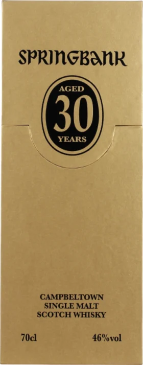 SPRINGBANK 30 YEARS SINGLE MALT 70CL