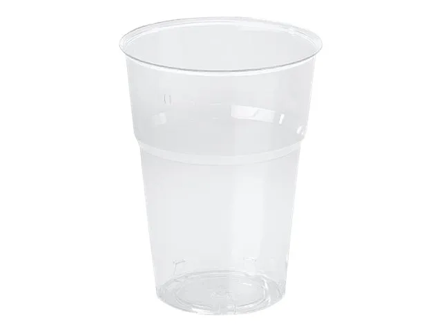 Plastglas økonomi 25 cl 0,2 ltr. 50stk/ps - (50 stk. x 20 poser)