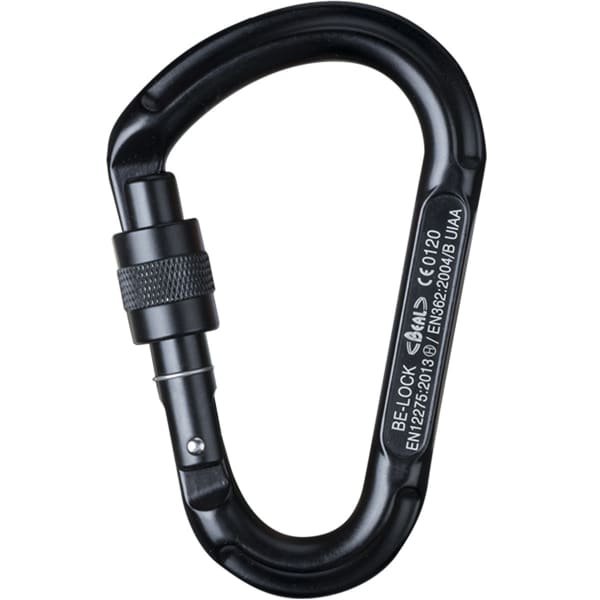 Mousqueton escalade BEAL BE LOCK SCREW BLACK