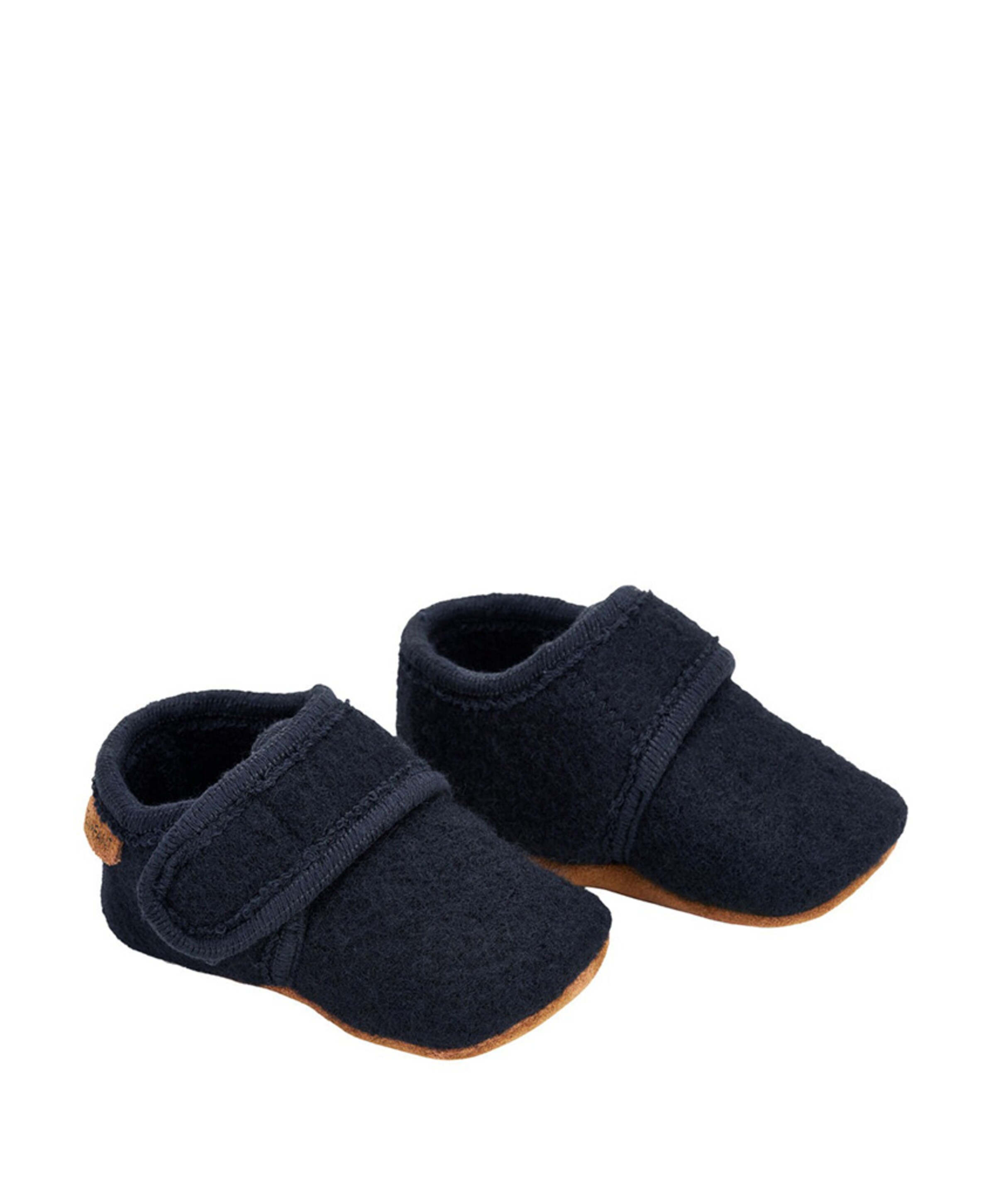 EN FANT Baby wool slippers uniseks pantoffels  blauw